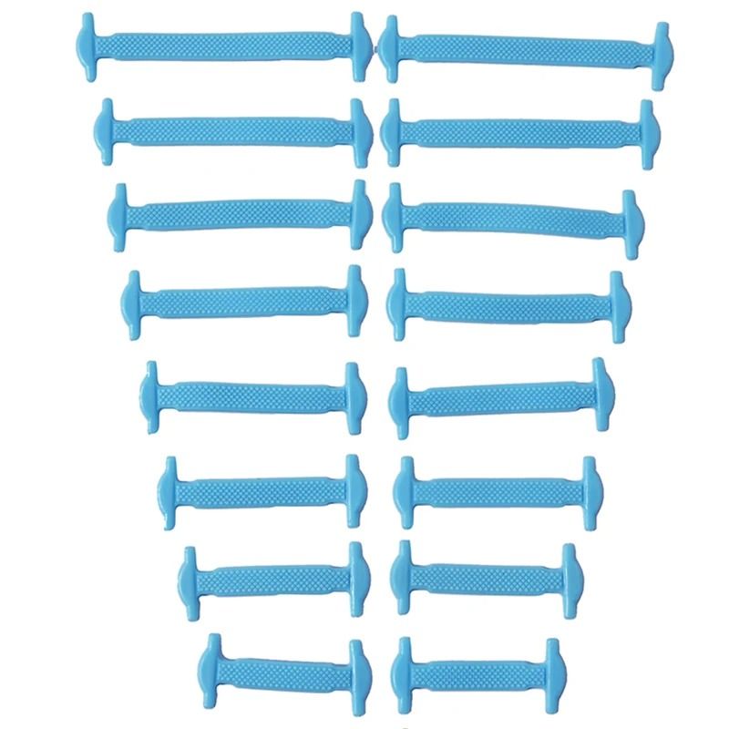 Silicone No Tie Shoelaces Elastic Shoe Laces 13