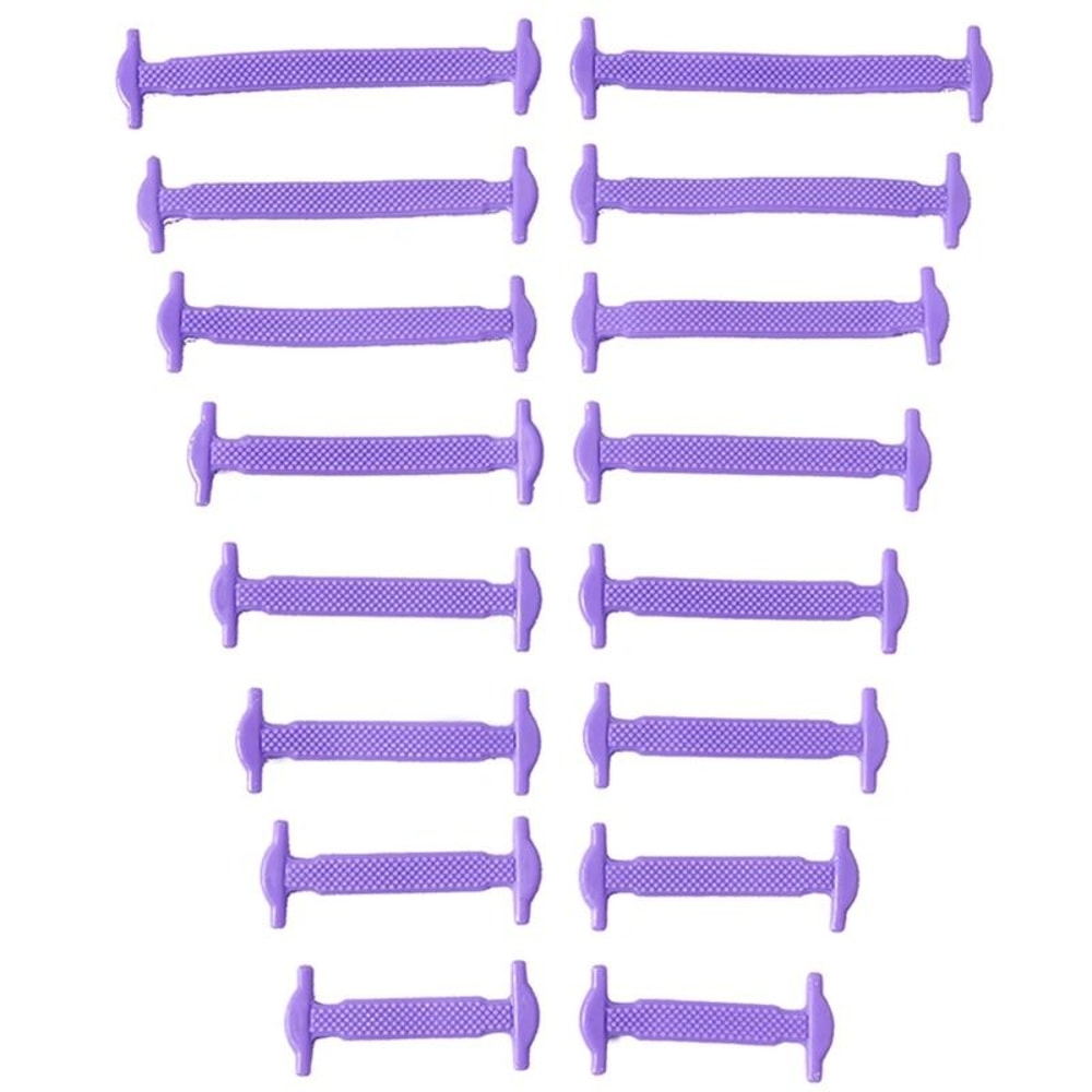Silicone No Tie Shoelaces Elastic Shoe Laces 14
