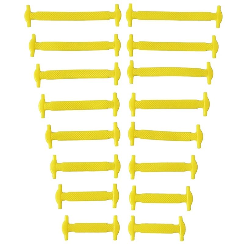 Silicone No Tie Shoelaces Elastic Shoe Laces 15