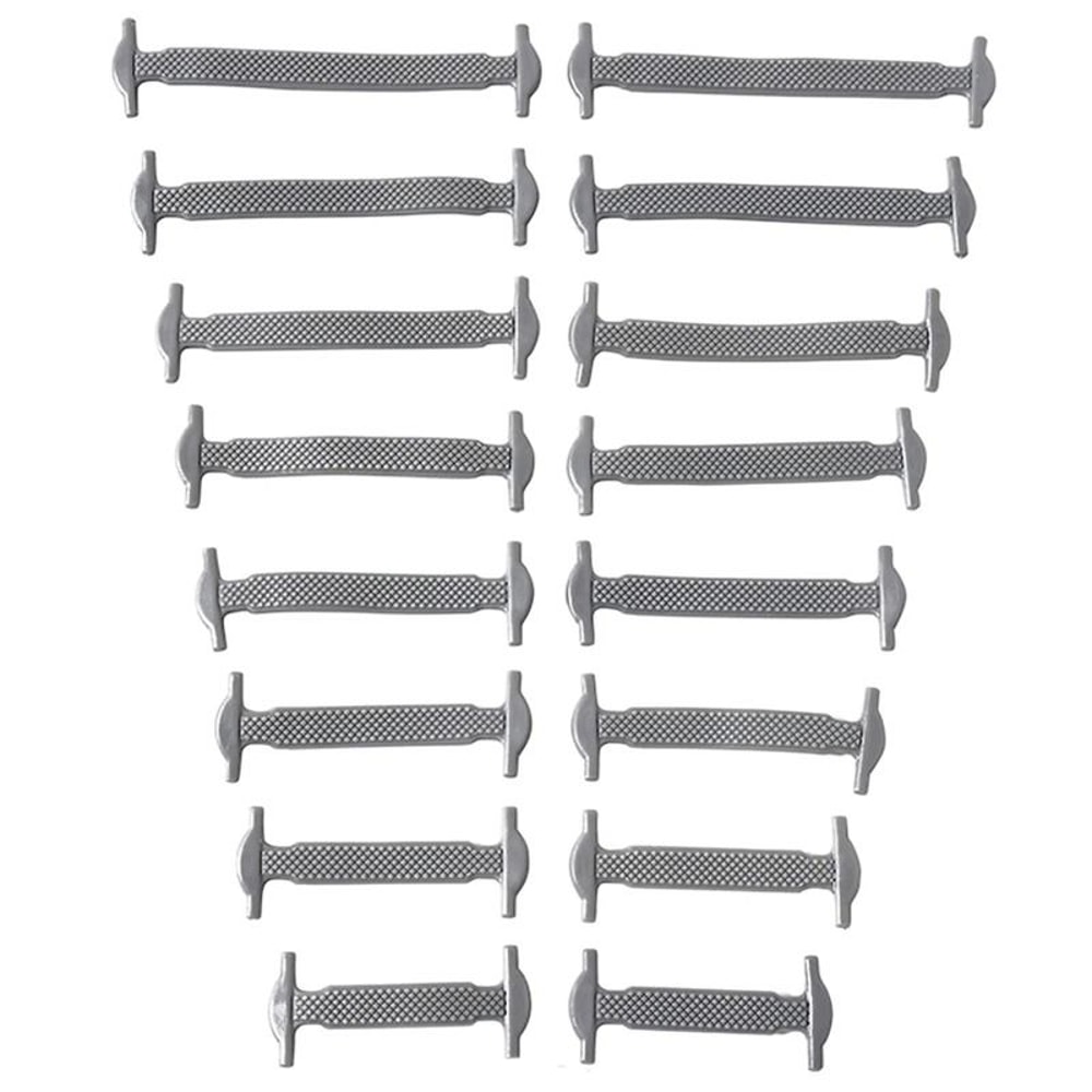 Silicone No Tie Shoelaces Elastic Shoe Laces 16