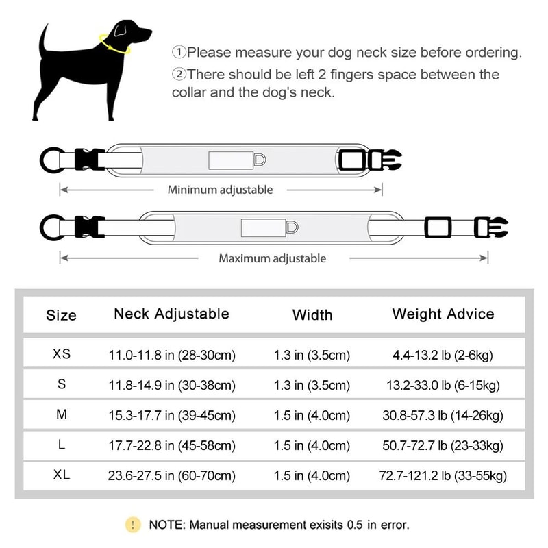 Personalized Reflective Mesh Dog Collar 5