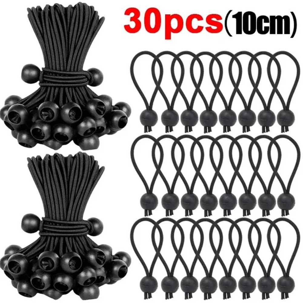 Heavy Duty Elastic Ball Bungee Cord Set 9