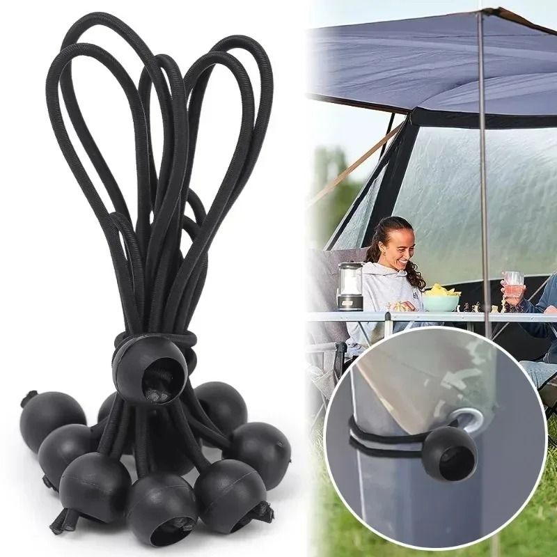 Heavy Duty Elastic Ball Bungee Cord Set 3