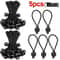 Heavy Duty Elastic Ball Bungee Cord Set 6