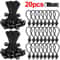 Heavy Duty Elastic Ball Bungee Cord Set 8