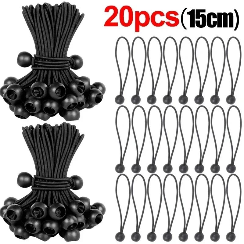 Heavy Duty Elastic Ball Bungee Cord Set 12