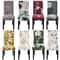 Stretch Fit Printed Dining Chair Cover 0