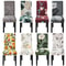 Stretch Fit Printed Dining Chair Cover 0