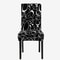 Stretch Fit Printed Dining Chair Cover 10