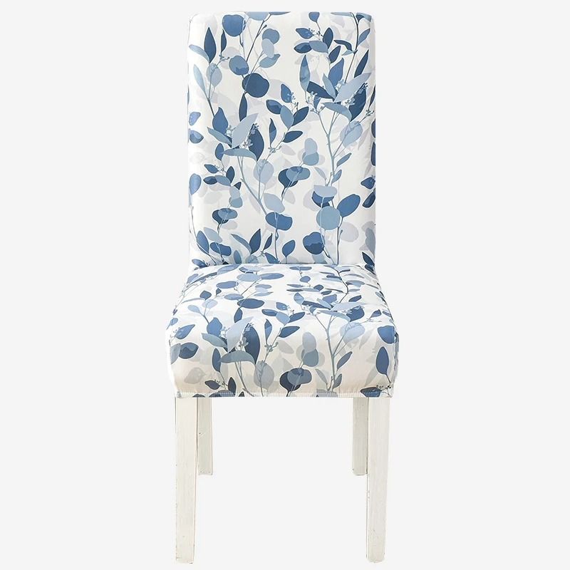 Stretch Fit Printed Dining Chair Cover 11