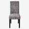 Stretch Fit Printed Dining Chair Cover 14