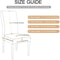 Stretch Fit Printed Dining Chair Cover 1