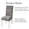 Stretch Fit Printed Dining Chair Cover 3
