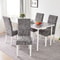Stretch Fit Printed Dining Chair Cover 5