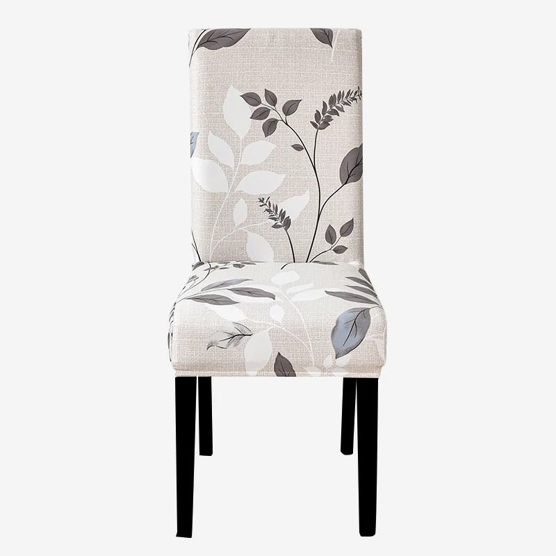 Stretch Fit Printed Dining Chair Cover 7
