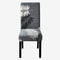 Stretch Fit Printed Dining Chair Cover 17