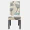 Stretch Fit Printed Dining Chair Cover 20