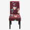 Stretch Fit Printed Dining Chair Cover 22