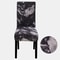 Stretch Fit Printed Dining Chair Cover 25