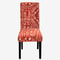 Stretch Fit Printed Dining Chair Cover 26