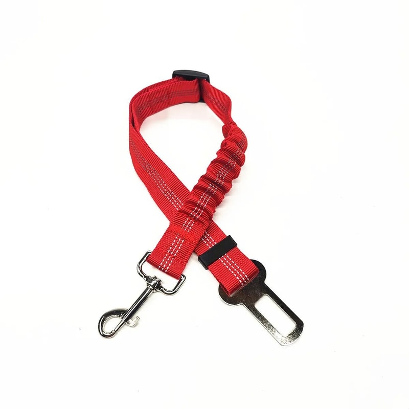 Reflective Adjustable Dog Car Seat Belt Safety Harness 1