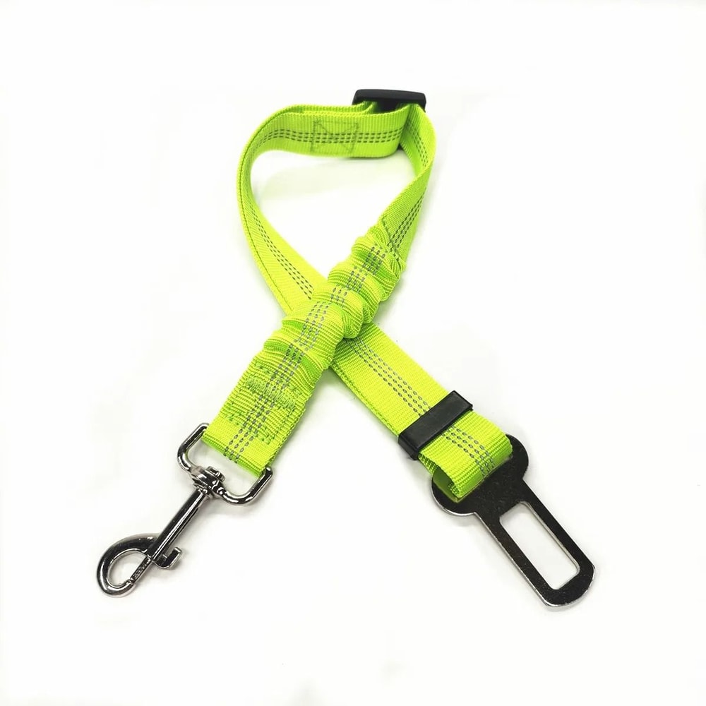 Reflective Adjustable Dog Car Seat Belt Safety Harness 9