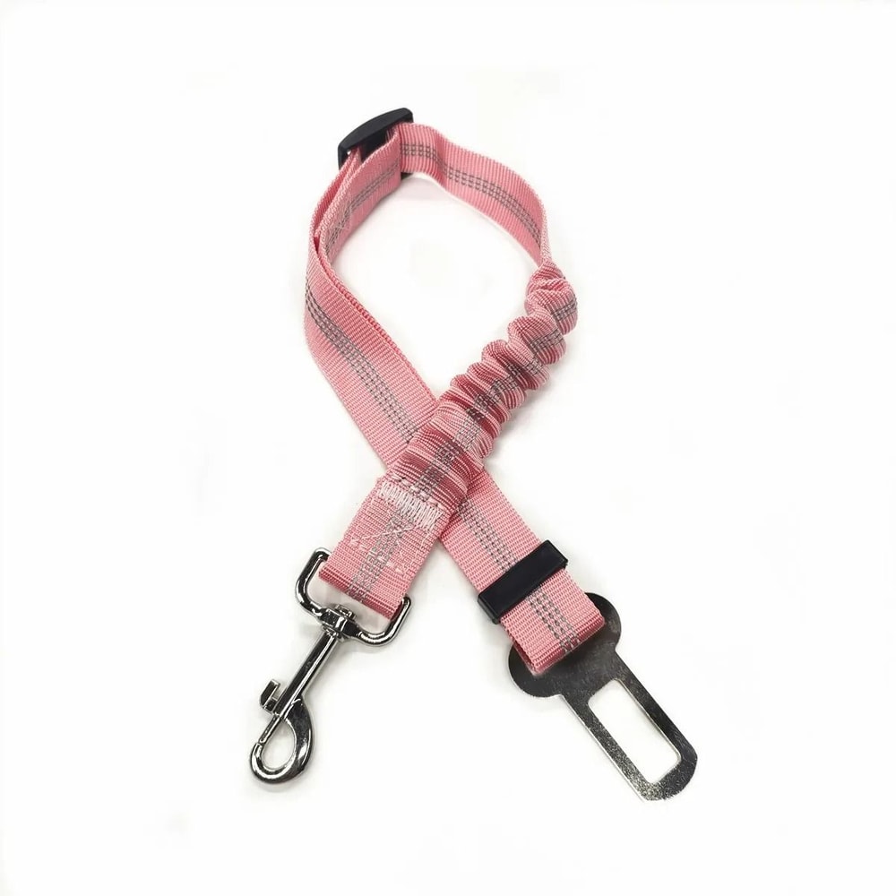 Reflective Adjustable Dog Car Seat Belt Safety Harness 13
