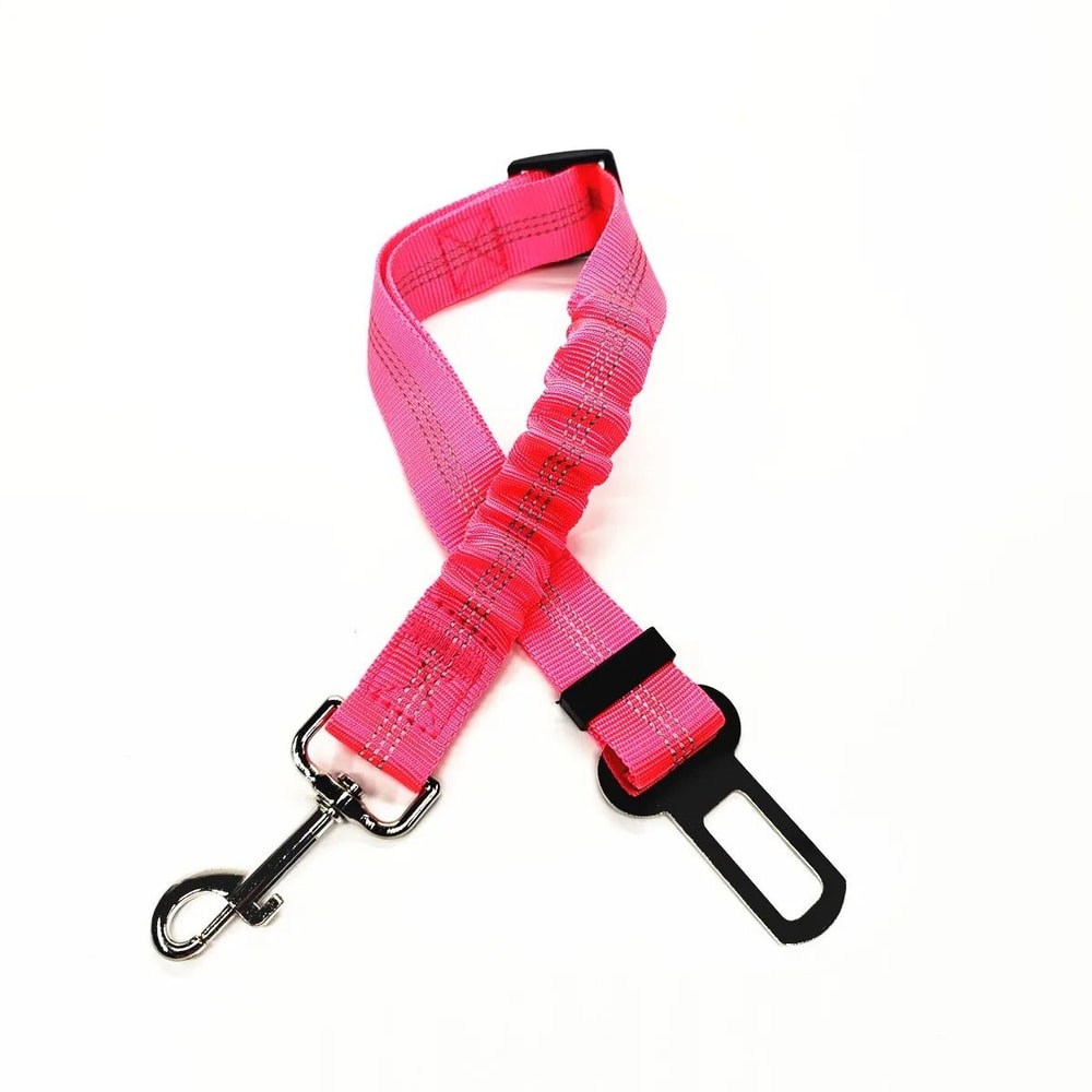 Reflective Adjustable Dog Car Seat Belt Safety Harness 14