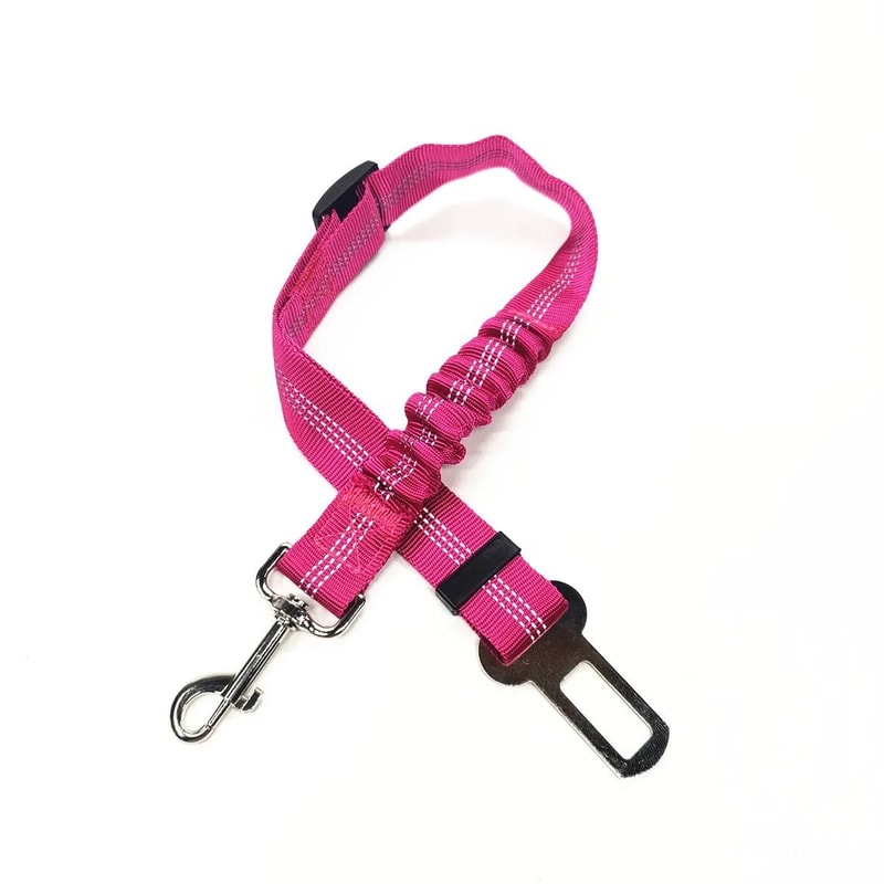 Reflective Adjustable Dog Car Seat Belt Safety Harness 16