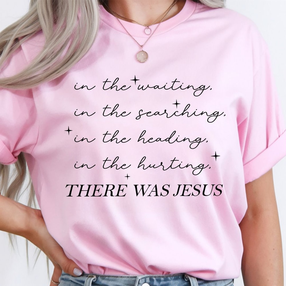 Faith Message Graphic Tee Sweatshirt Relaxed Unisex Fit 2