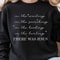 Faith Message Graphic Tee Sweatshirt Relaxed Unisex Fit 7