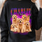 Custom Retro Dog Sweatshirt Bootleg Rap Dog Shirt Personalized Pet Hoodie Vintage 90s Graphic 2