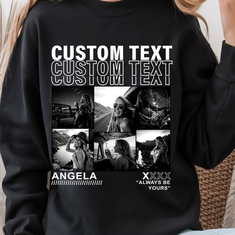 Custom Life Story TShirt Personalized Photo Shirt Unique Story Shirt Gift 2