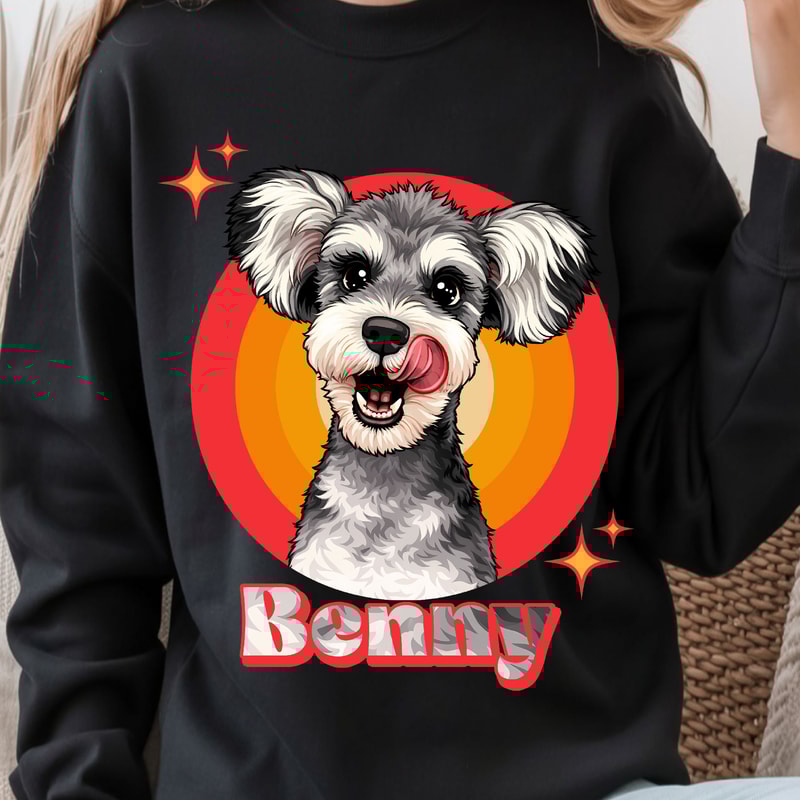 Custom Name Dog TShirt Personalized Pet Shirt Custom Dog Lover Tee 0