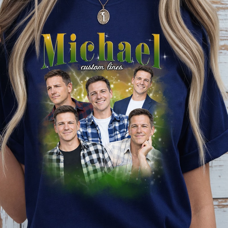 Custom Boyfriend Comfort Colors Bootleg Shirt Girlfriend TShirt Hubby Tee Retro Rap Design 2