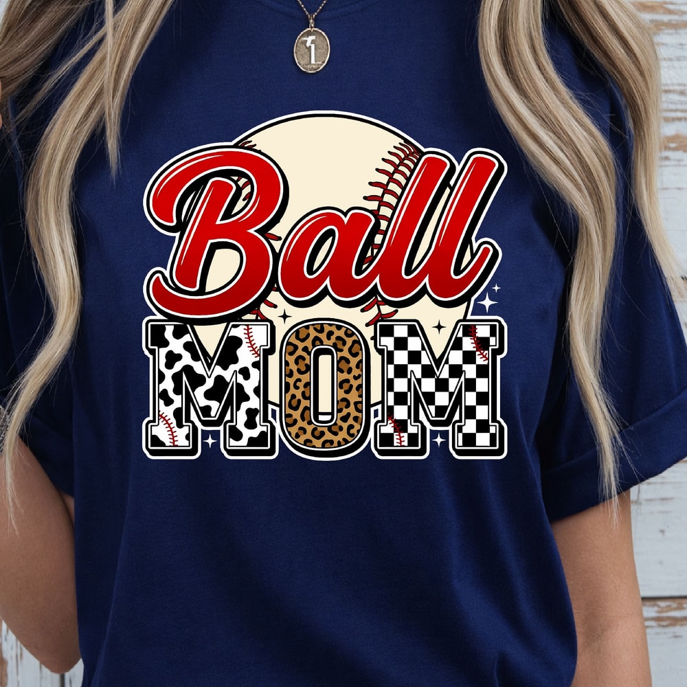 Baseball Mom T Shirt Baseball Mama Shirt Sports Mom Shirt Baseball Lover Tee 3