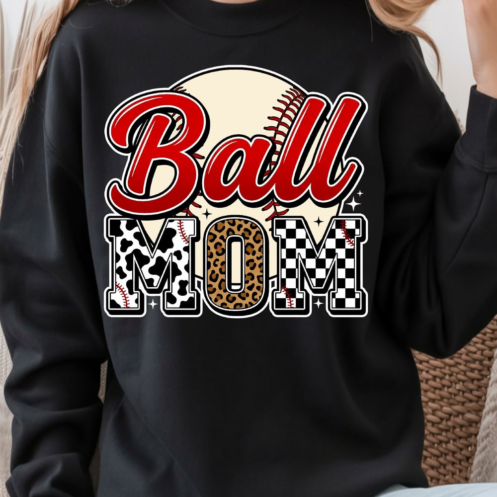 Baseball Mom T Shirt Baseball Mama Shirt Sports Mom Shirt Baseball Lover Tee 4