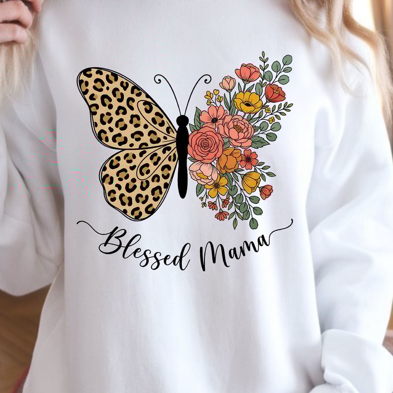 Blessed You Mom Shirt Blessed Mama TShirt Gift For Mom Mothers Day Shirt 0