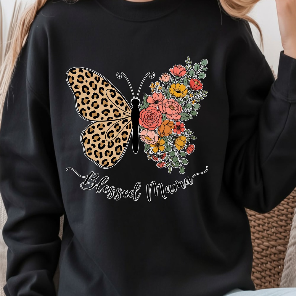 Blessed You Mom Shirt Blessed Mama TShirt Gift For Mom Mothers Day Shirt 2