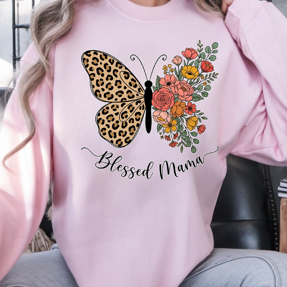 Blessed You Mom Shirt Blessed Mama TShirt Gift For Mom Mothers Day Shirt 3