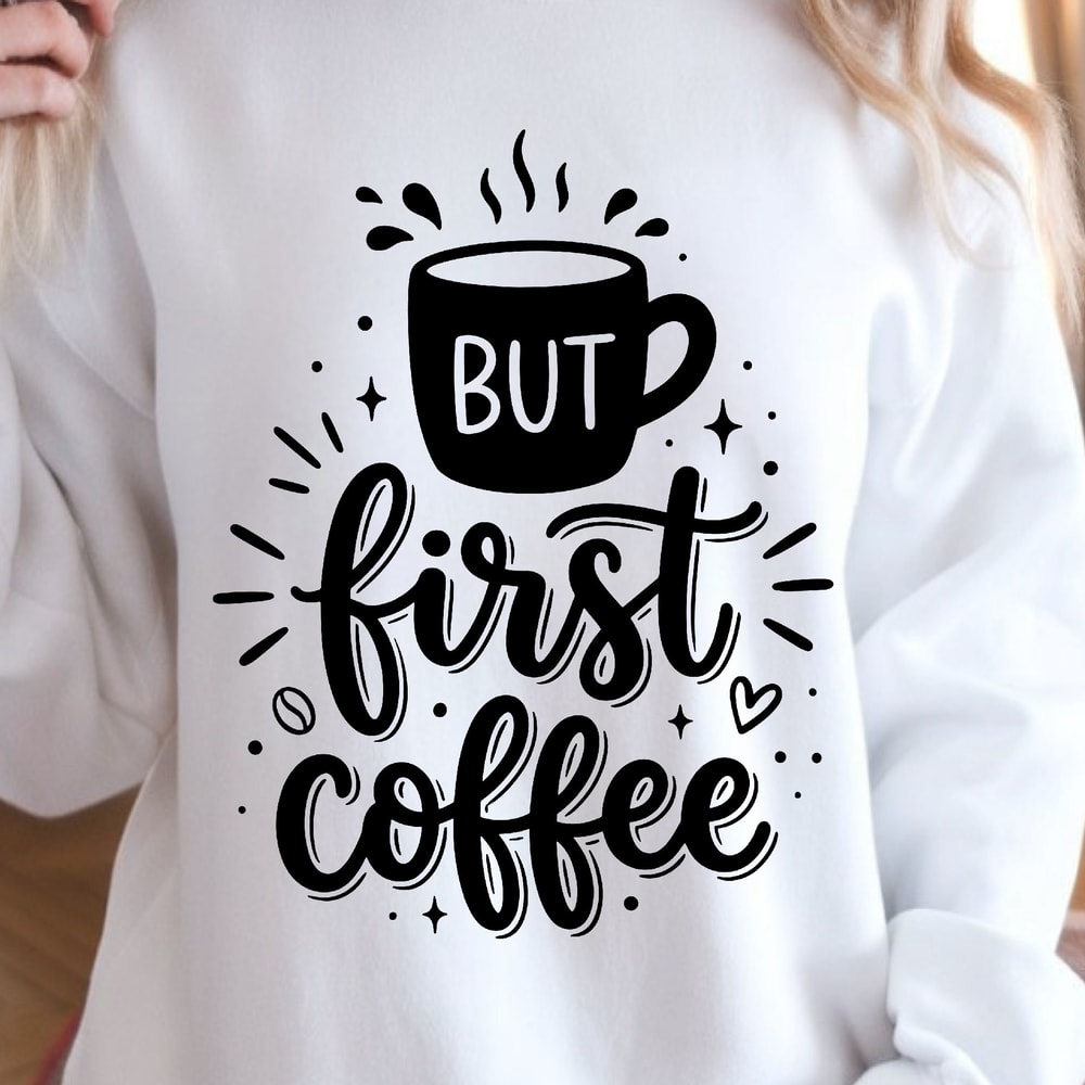 But First Coffee Shirt Coffee Lover TShirt Morning Coffee Shirt Coffee Addict Tee 0