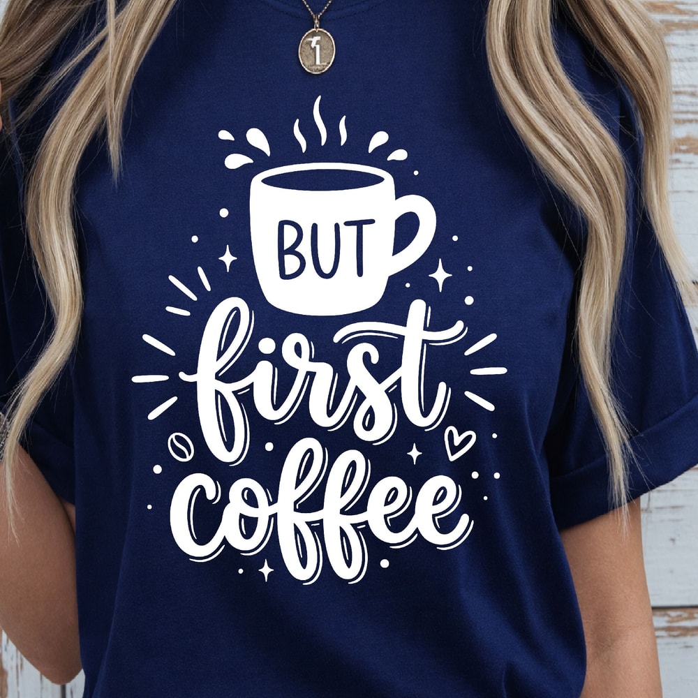 But First Coffee Shirt Coffee Lover TShirt Morning Coffee Shirt Coffee Addict Tee 2