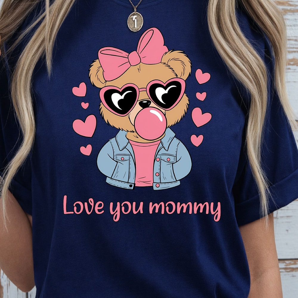 Love You Mommy Shirt Mom TShirt Mothers Day Shirt Gift For Mom 0