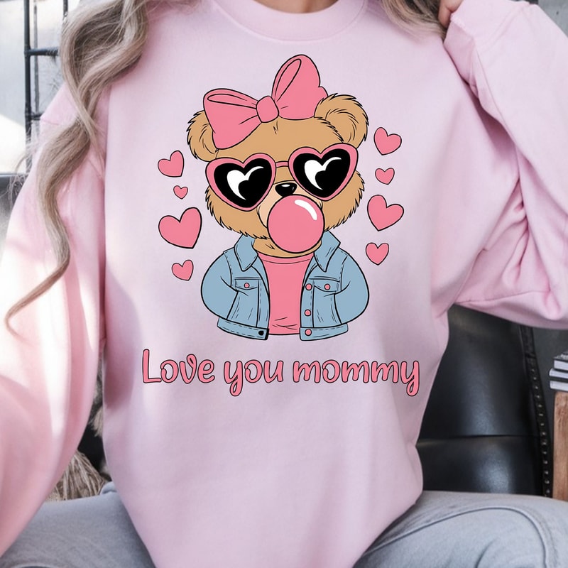 Love You Mommy Shirt Mom TShirt Mothers Day Shirt Gift For Mom 3