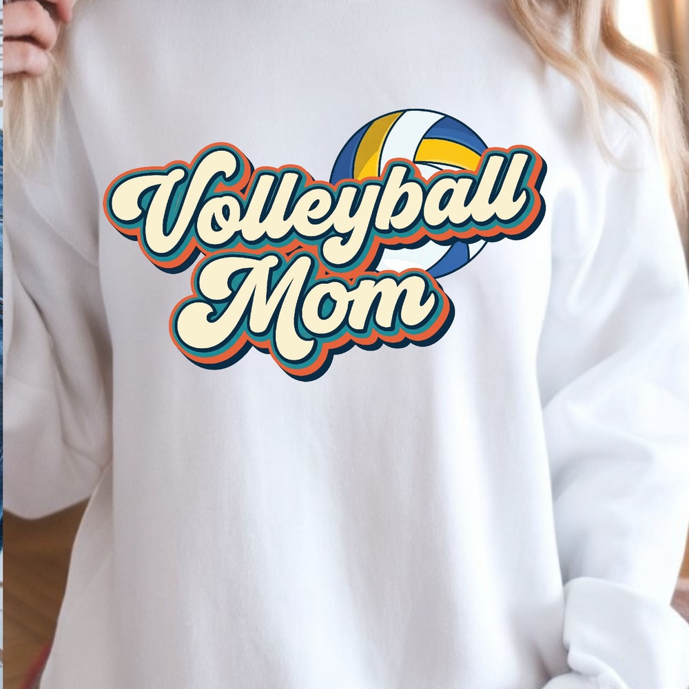 Volleyball Mom Shirt Proud Volleyball Mom Tee Game Day Mom Shirt 0