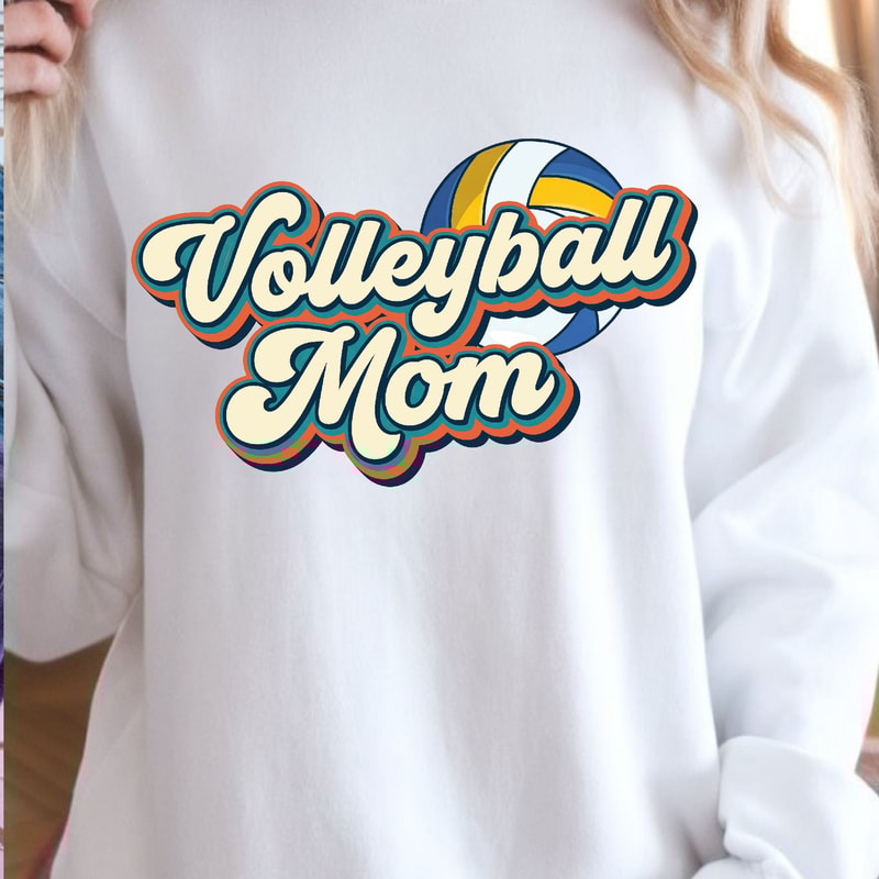 Volleyball Mom Shirt Proud Volleyball Mom Tee Game Day Mom Shirt 0