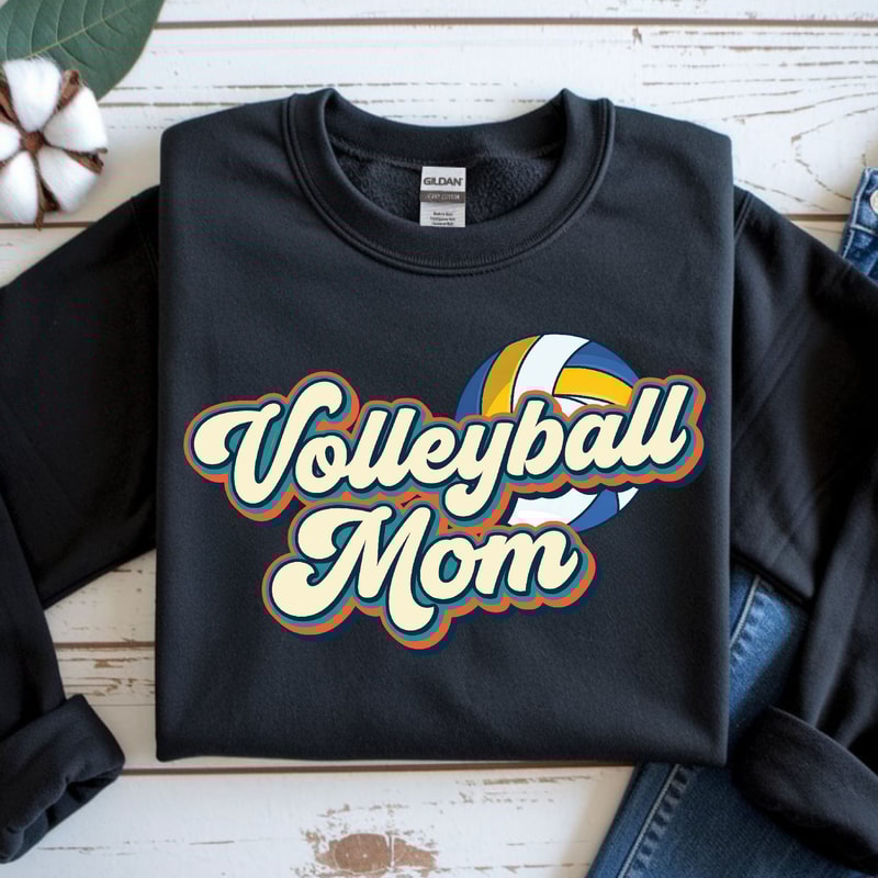 Volleyball Mom Shirt Proud Volleyball Mom Tee Game Day Mom Shirt 2