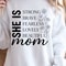 She Is Strong Brave Fearless Mom Shirt Empowered Mom TShirt Strong Mom Tee 1