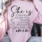 She Is Strong Mom Shirt Empowered Mom TShirt Strong Mom Tee 3