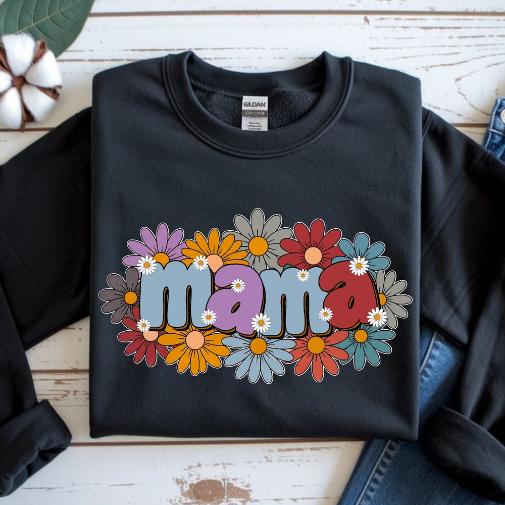 Mama Shirt Mom T Shirt Cute Mama Tee Mother S Day Shirt 2